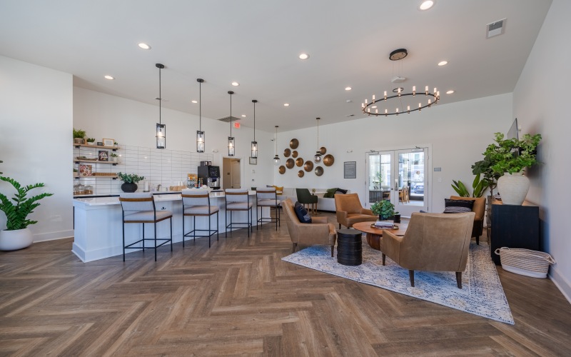 Interior Clubhouse and Hangout Area 
